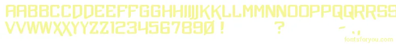 XtremeChrome Font – Yellow Fonts