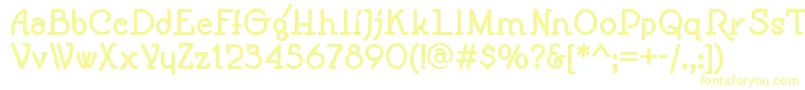 SpeedballNo1NfBold Font – Yellow Fonts