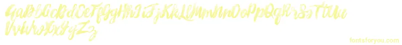 SunshineMelody Font – Yellow Fonts