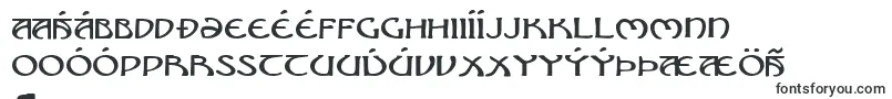 Шрифт Brinathyne – исландские шрифты