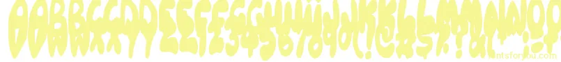 Balloonish-fontti – keltaiset fontit