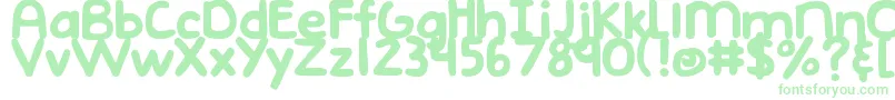 DjbEmphatic Font – Green Fonts