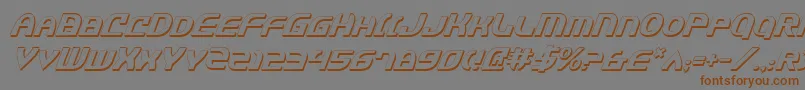Weitere Informationen zur Jannv2si-Schriftart Jannv2si-Schriftart – Braune Schriften auf grauem Hintergrund
