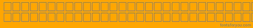Шрифт FinnicRegular – серые шрифты на оранжевом фоне