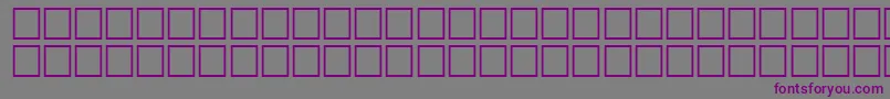 FinnicRegular Font – Purple Fonts on Gray Background