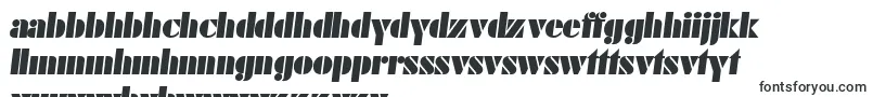 Шрифт DekoblackserialItalic – шона шрифты