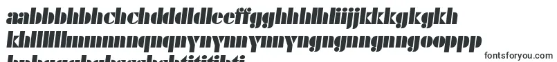 DekoblackserialItalic Font – Sotho Fonts
