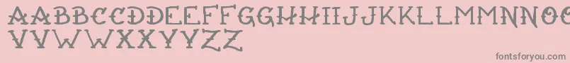 RatsGetFat Font – Gray Fonts on Pink Background