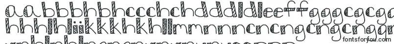 Шрифт StripesAndBubbles – зулу шрифты