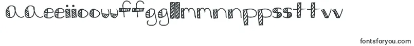 StripesAndBubbles-Schriftart – samoanische Schriften