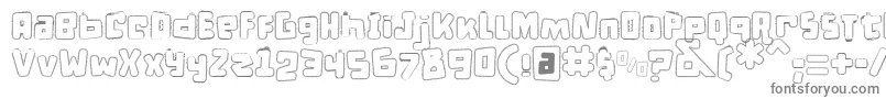 DPuntillasCLace Font – Gray Fonts