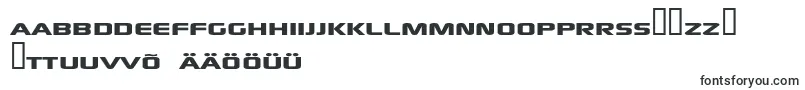 Xscale-Schriftart – estnische Schriften