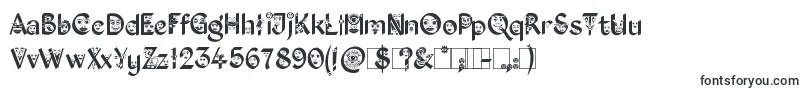 Шрифт KingthingsFacetype – популярные шрифты