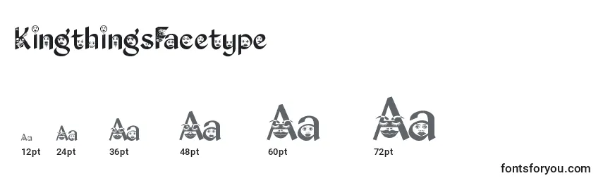 KingthingsFacetype Font Sizes