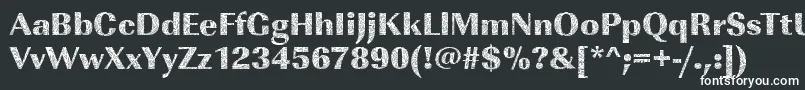 Imperialbrokenglass2Regular Font – White Fonts