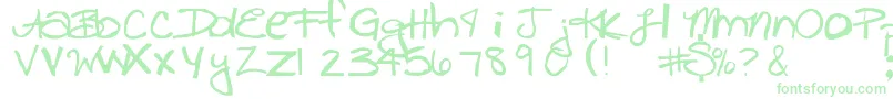 Freckles Font – Green Fonts