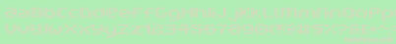 V5ProphitCell Font – Pink Fonts on Green Background