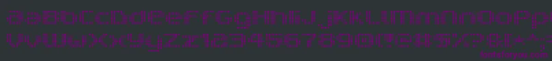 V5ProphitCell Font – Purple Fonts on Black Background