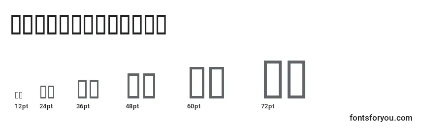 NonzeroNormal Font Sizes