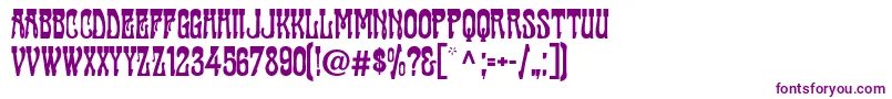 Cabaret ffy Font – Purple Fonts