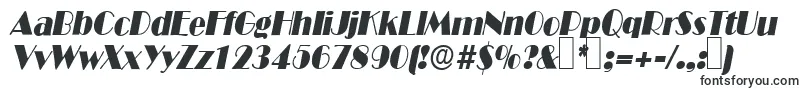B821DecoItalic Font – Geometric Fonts
