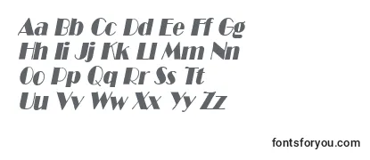 B821DecoItalic Font
