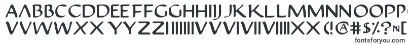 Шрифт Justv2 – большие шрифты