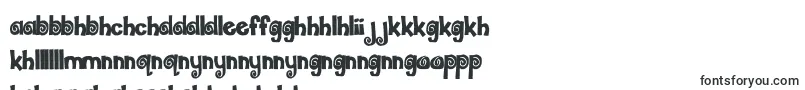 Шрифт JellyRoll – сесото шрифты