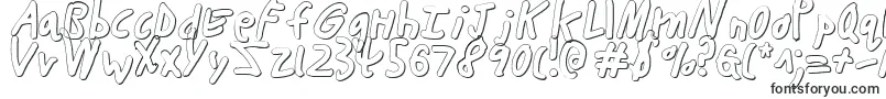 Buttons3D-Schriftart – Schriftarten, die mit B beginnen