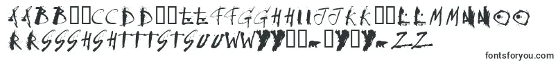 Collateraldamage-fontti – hausan fontit
