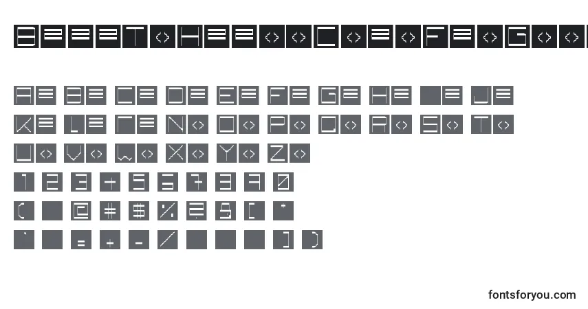 BackToHeavyCoatFatGroundRawフォント–アルファベット、数字、特殊文字