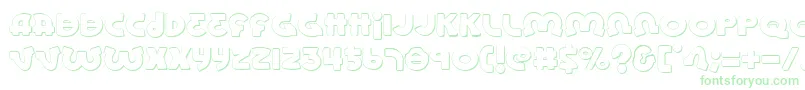 LionelShadow-Schriftart – Grüne Schriften