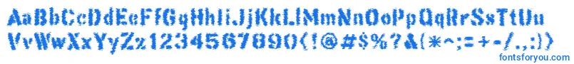 ThisCorrosion Font – Blue Fonts