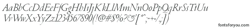 PfgaramondClassicItalic Font – Standard Fonts