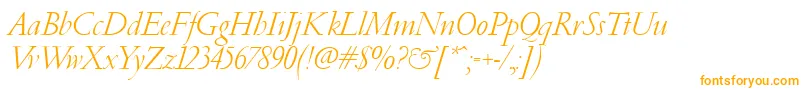 PfgaramondClassicItalic Font – Orange Fonts