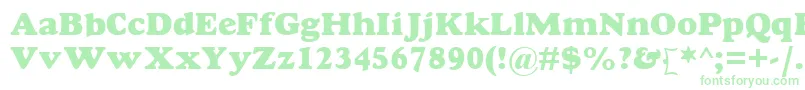 GoudyMtExtraBold Font – Green Fonts