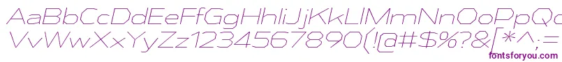 AthabascaExElIt Font – Purple Fonts