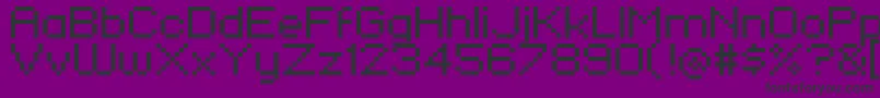 Pixelfj8pt1 Font – Black Fonts on Purple Background