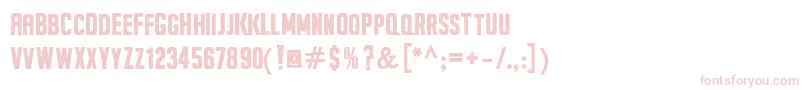 SeilsSansBold Font – Pink Fonts on White Background