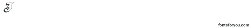 SfFedoraShadow Font – Fonts for Digit 3