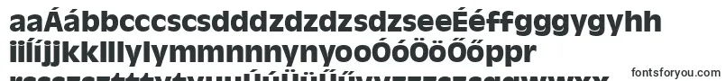Шрифт AntigonibdBold – венгерские шрифты