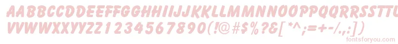 BalloonRegular Font – Pink Fonts