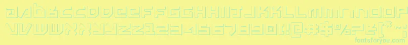 More about Unoestado3D Font Unoestado3D Font – Green Fonts on Yellow Background