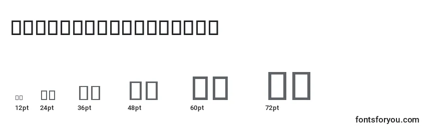 SteinbergNotation Font Sizes