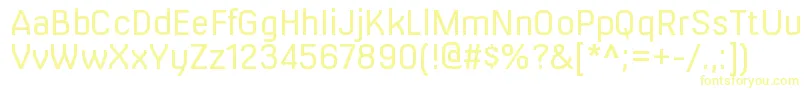 MilibusltRegular Font – Yellow Fonts