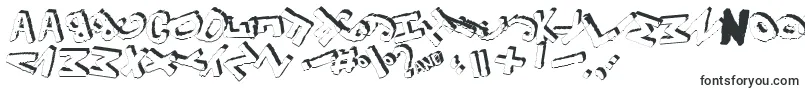 Yes3Drotated-Schriftart – 3D-Schriften