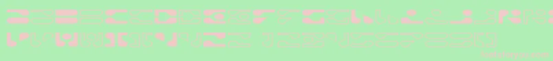 ToiletDsnp Font – Pink Fonts on Green Background