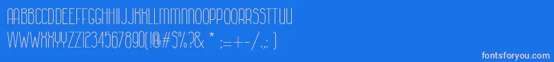 Więcej informacji o czcionce ColonialhavanaClara Czcionka ColonialhavanaClara – różowe czcionki na niebieskim tle