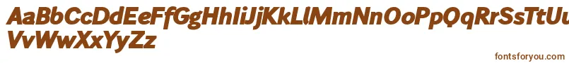 Wendelinfettkursiv Font – Brown Fonts