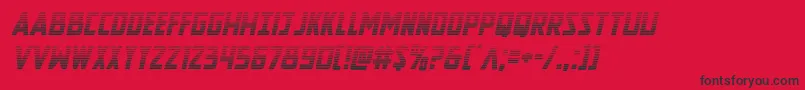 Newcomictitlegradital Font – Black Fonts on Red Background